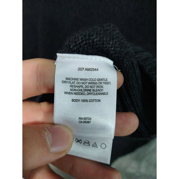 Columbia Sweater Mens Medium Gray ROC II Crew Neck Cotton Pullover Authentic Fit - Picture 8 of 9